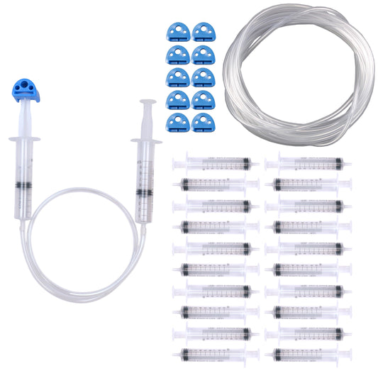 STEM Inventions syringes image: 20 high-quality syringes for hands-on hydraulic projects.