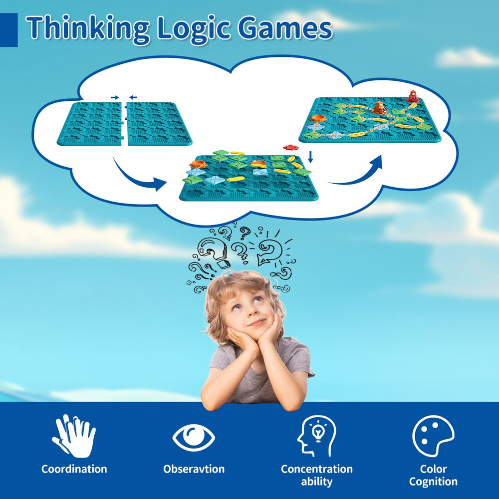 STEM MATCH 200+ challenges boost problem solving and strategic thinking.