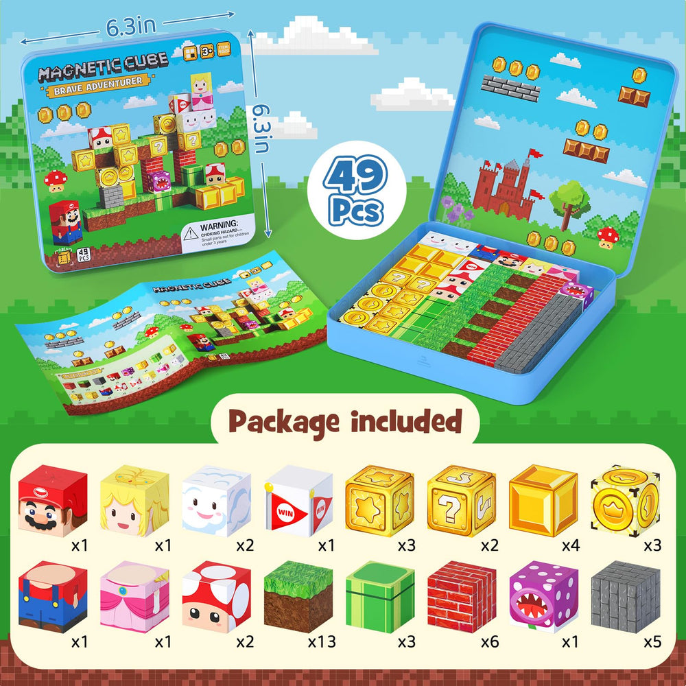 STEM MATCH magnetic blocks set makes a thoughtful gift for curious kids