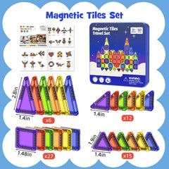 STEM MATCH 60-piece set fits in a compact travel box