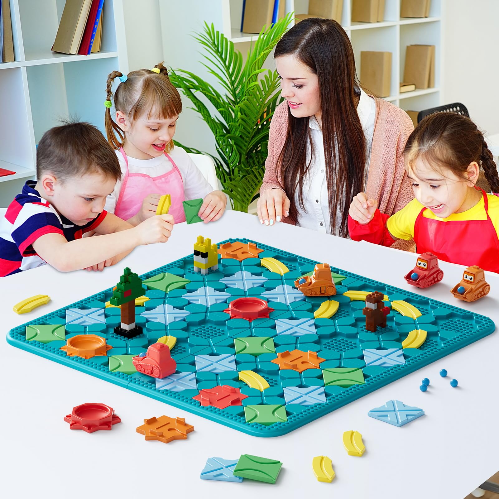 STEM MATCH portable carry case supports learning anywhere.
