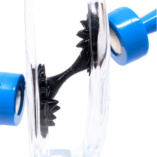 STEM Source Ferrofluid Display Bottle shows magnetic spikes for science learning