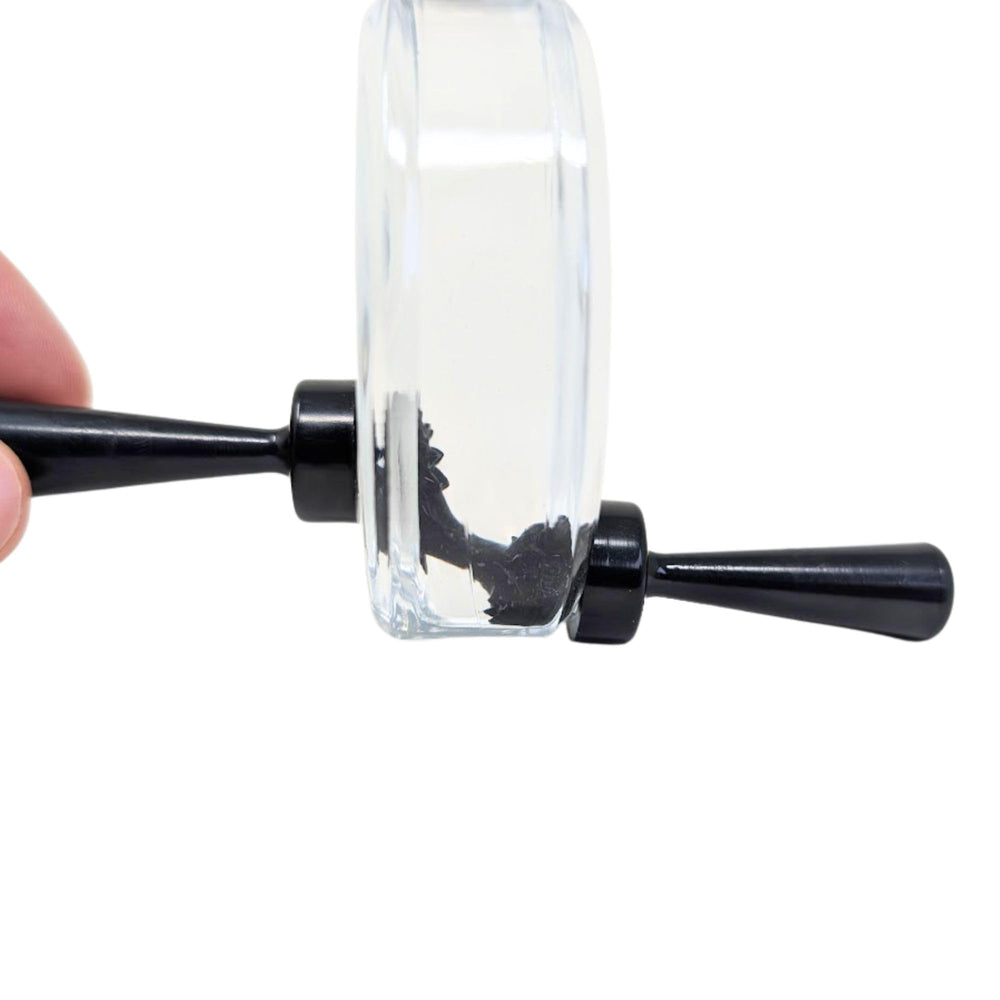 STEM Source ferrofluid bottle showcases premium 50 ml round design.