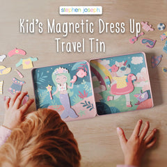 Magnetic play scenes from Stephen Joseph travel tin for quick storytelling