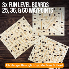Sterling Labyrinth 60-waypoints board presents a complex maze for focused problem solving
