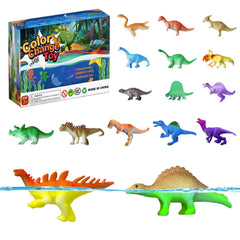 Sterofari dinosaur Easter eggs fillers with color-changing toys.