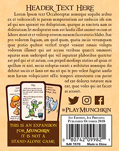 Steve Jackson Games Munchkin 9 Jurassic Snark play setup with 3 to 6 players for shared laughs