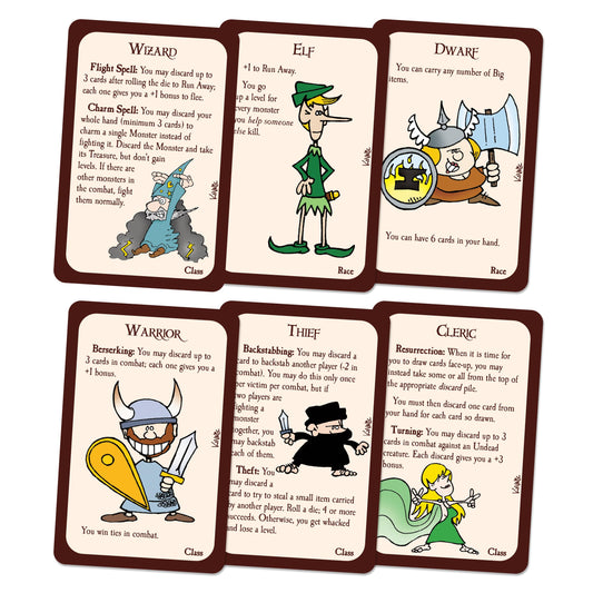 Steve Jackson Games Munchkin Deluxe standies help players track levels at a glance