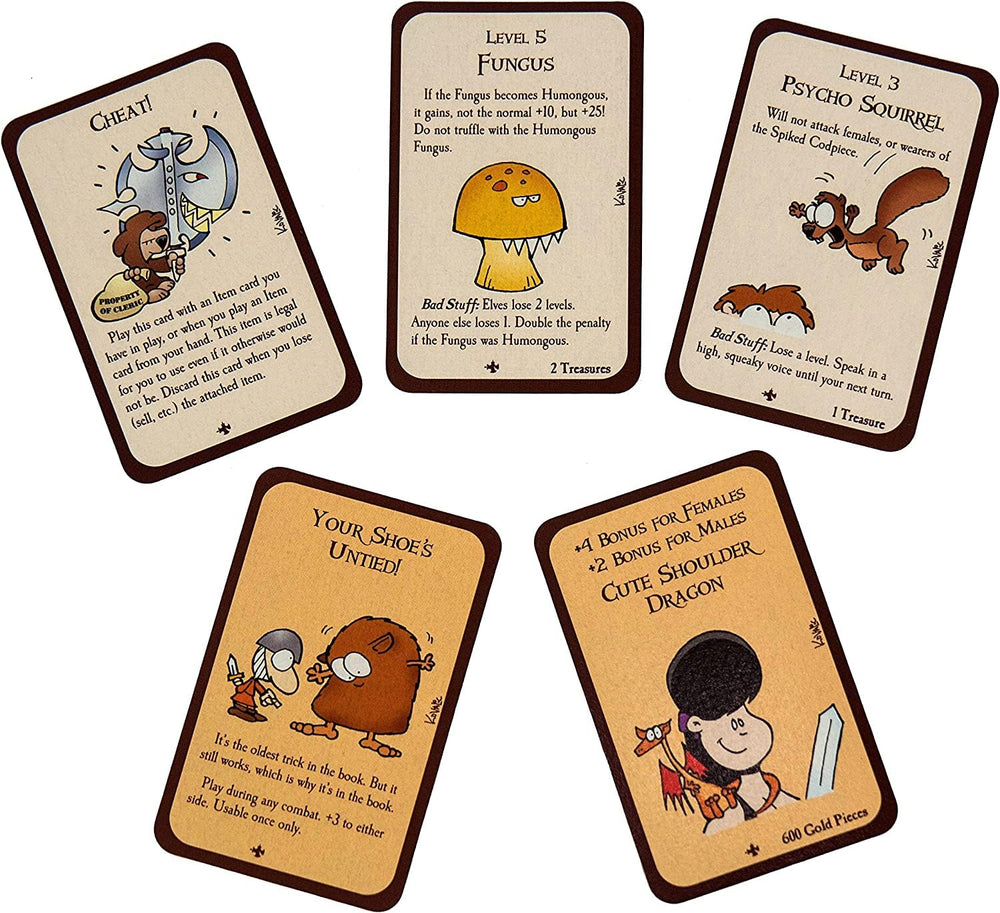 Steve Jackson Games Munchkin 2: Unnatural Axe Shoulder Dragon image sparks quirky ally moments