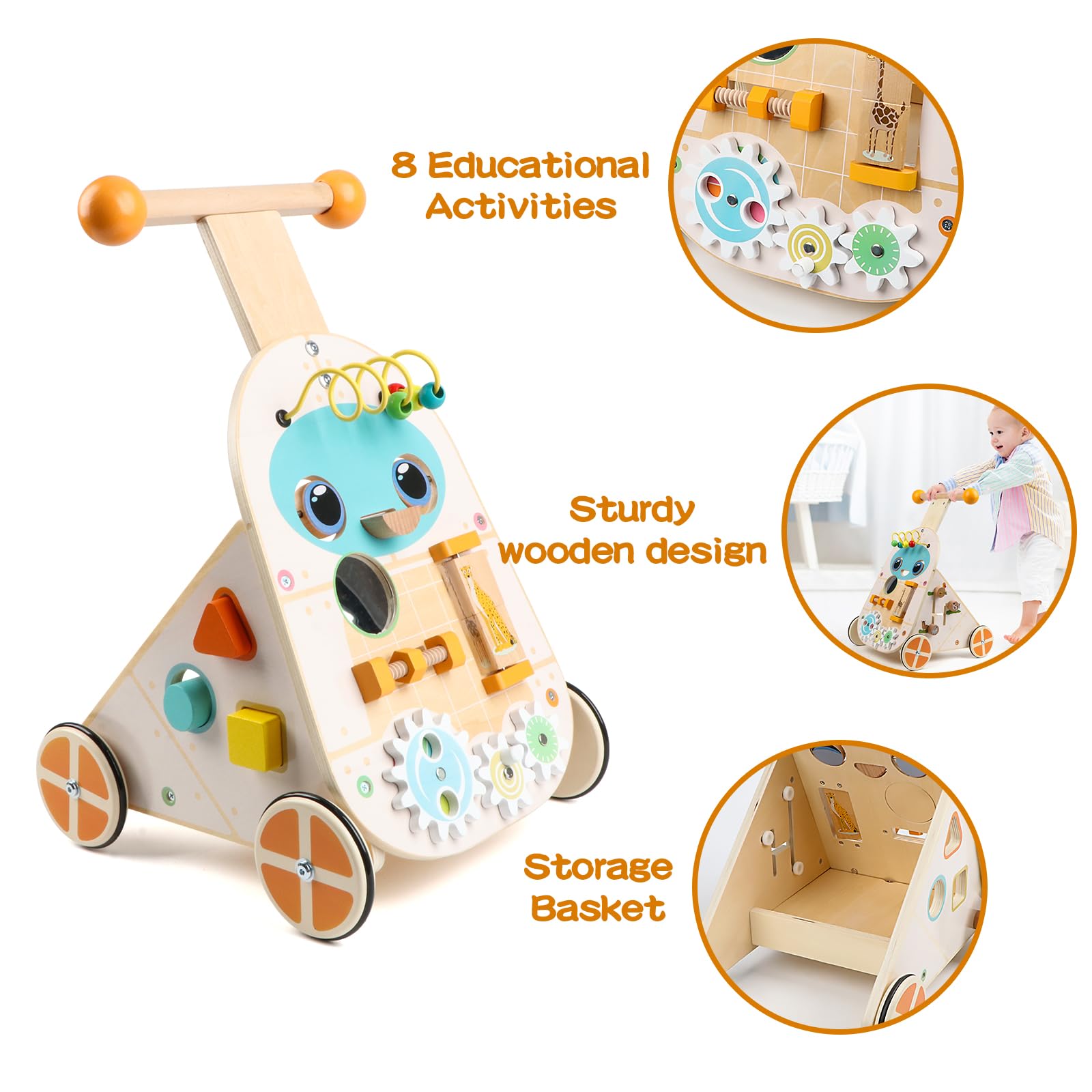 Steventoys walker spinning gears detail for visual exploration.