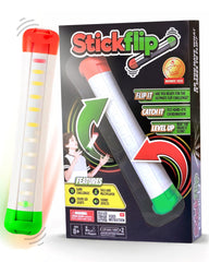 Stickflip flip-arena-action with fast spins and glowing LEDs to fuel competitive play