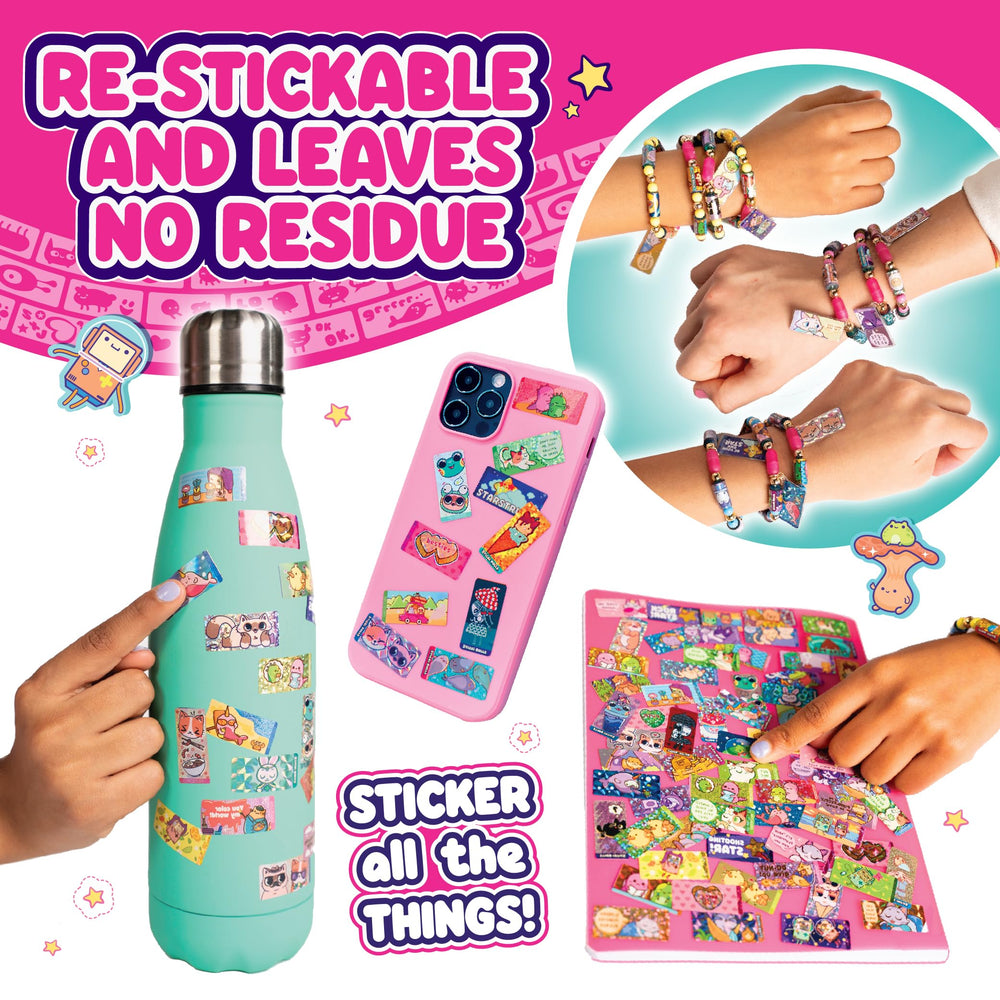 STICKI ROLLS mystery rolls reveal rare stickers for collectability