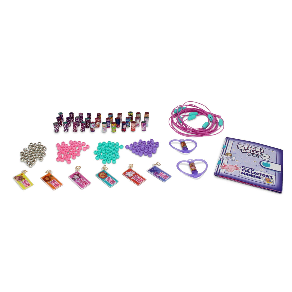 STICKI ROLLS S2 beads close-up reveals rich colors for jewelry making