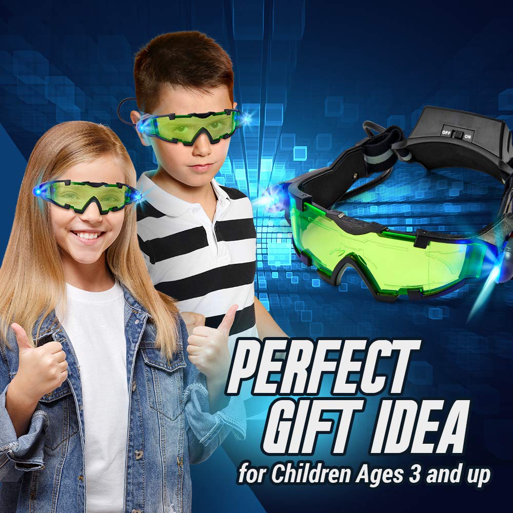 SLF night-time spy gear sparks imaginative exploration for kids.