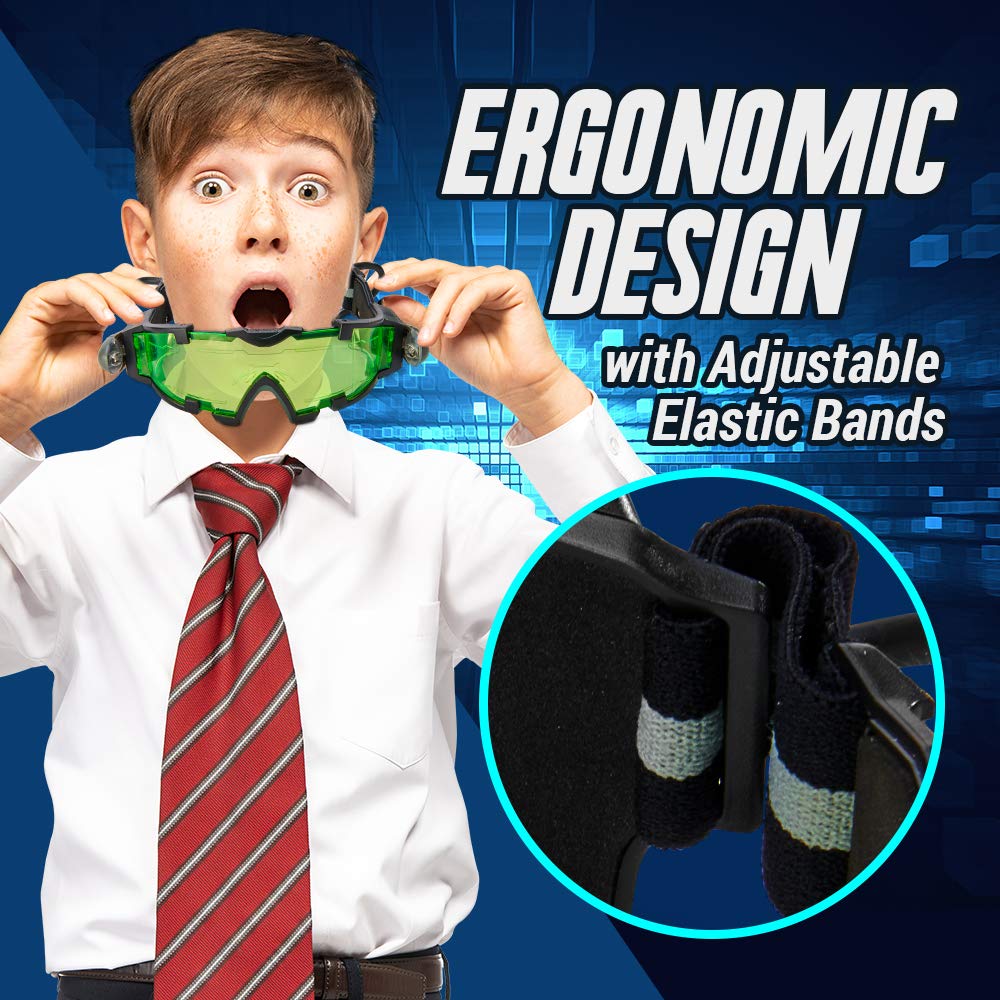 Soft nose pad reduces irritation during extended play sessions.