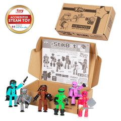 StikBot Off the Grid Clint figure ready for action-packed mini-movies.