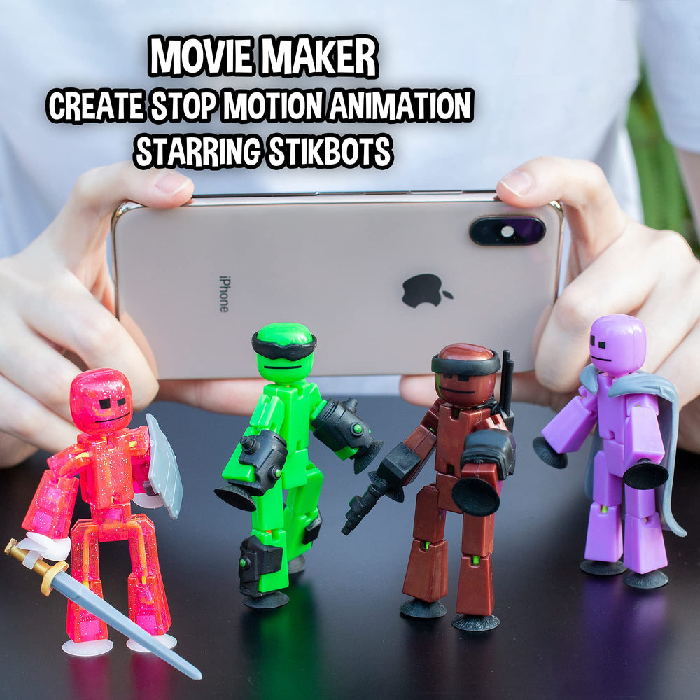StikBot Off the Grid Regalius figure for imaginative battles and films.