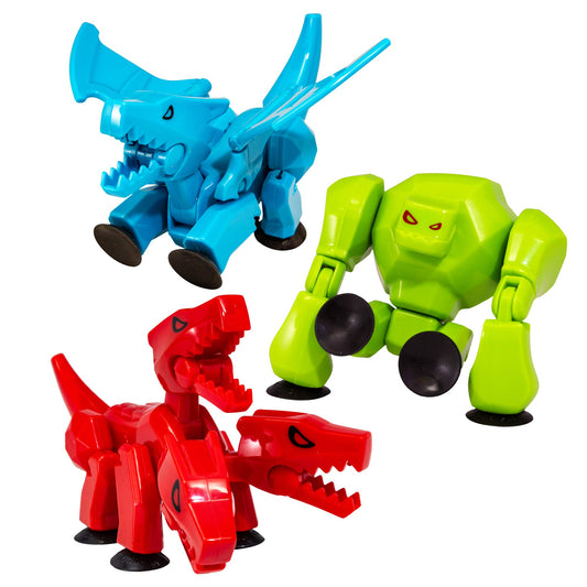 StikBot Zing Mega Monsters Cerberus poseable figure for stop-motion storytelling.