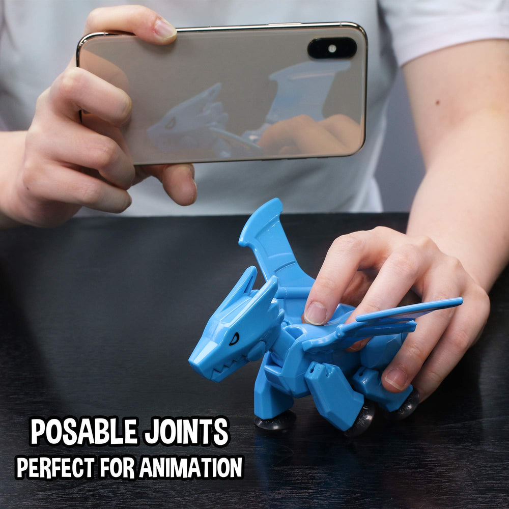 StikBot Zing Mega Monsters Scorch poseable figure for action-packed scenes.