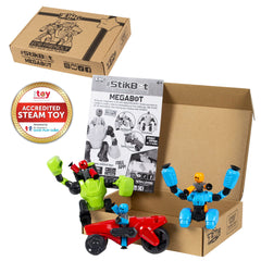 StikBot Zing Megabots Turbo Cycle for fast, exciting chases.