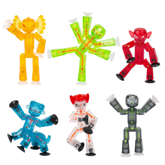 StikBot Zing Monsters Giggles pose figure ready for stop-motion creativity and on-screen action