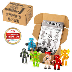 StikBot Zing Monsters Goblin pose figure ideal for spooky scenes and imaginative storytelling