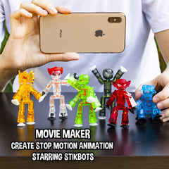 StikBot Zing Monsters Grim pose figure to build mysterious scenes and character-driven stories