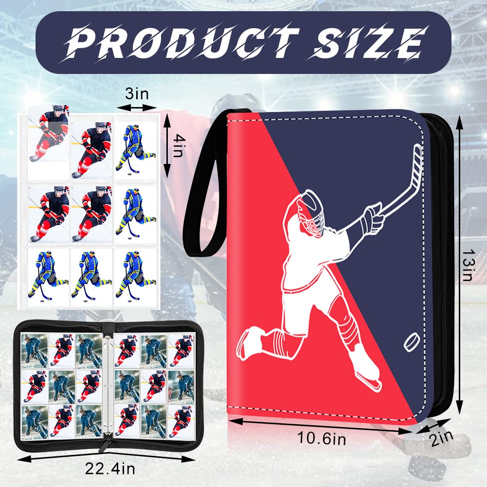 StillKeeper 900-card capacity double-sided pockets in a durable zipped binder.