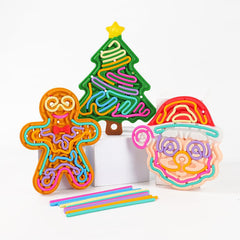 StimuVariety Santa fidget board promotes focused sensory play