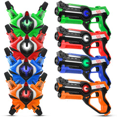 Stlloys laser tag guns set of 4 for outdoor family play