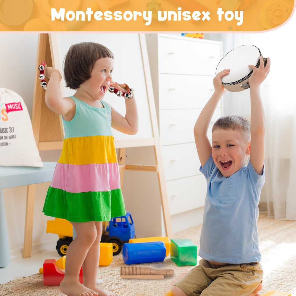 Stoie's castanets invite tiny hands to clap together and rhythm