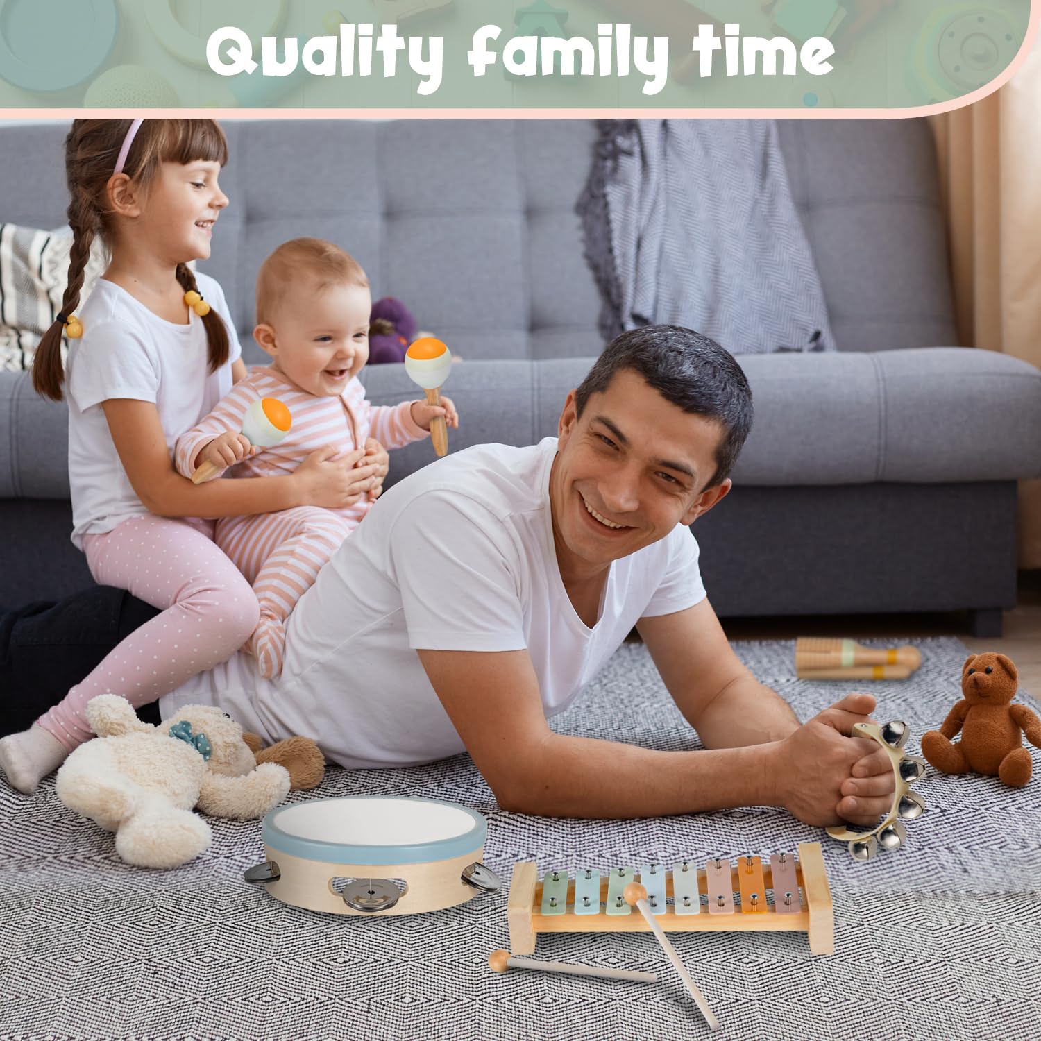 Stoie's mallets provide a comfortable grip for toddlers