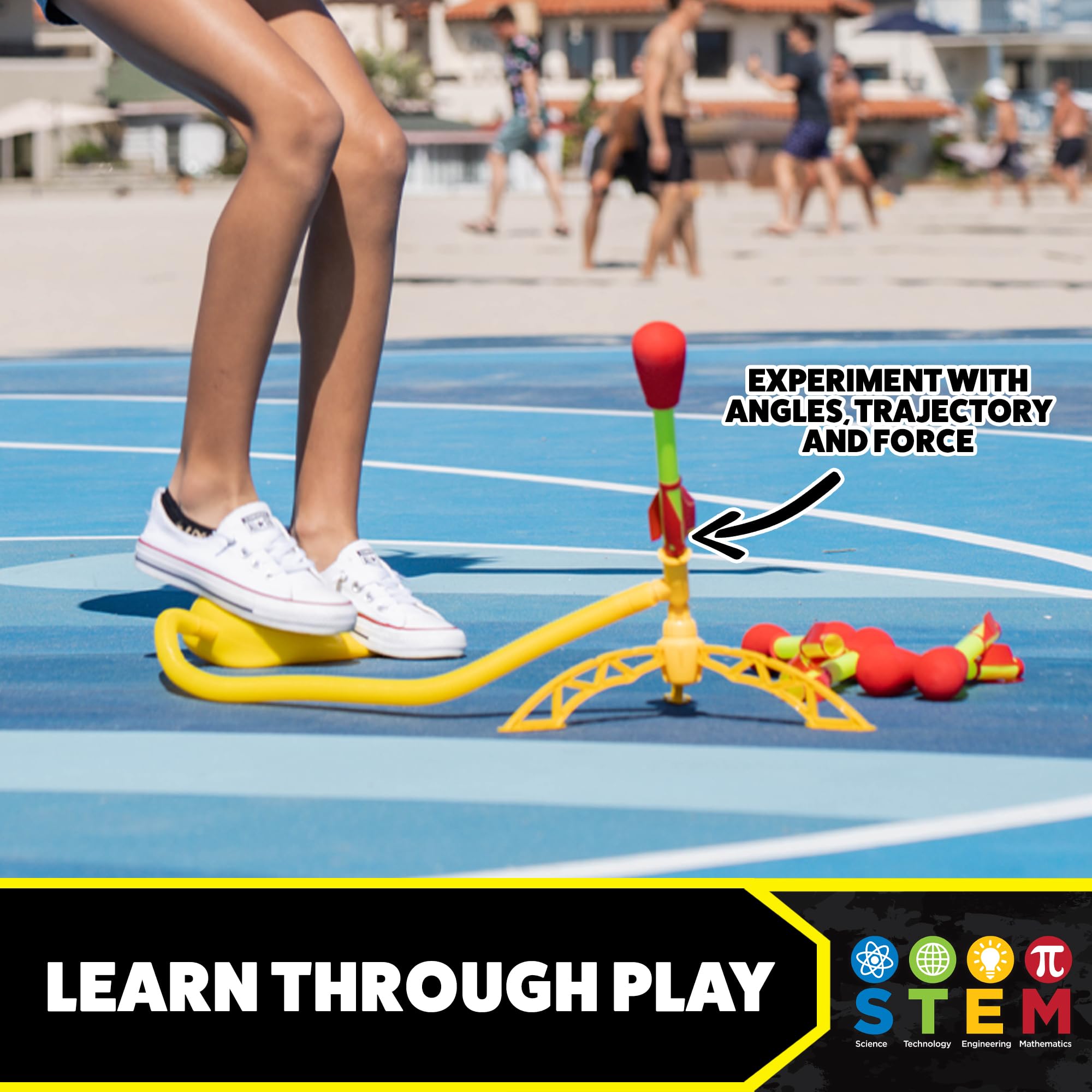 Stomp Rocket Ultra Refills: compatible with Jr Ultra Space Collection stands.