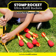 Stomp Rocket Ultra Refills: easy assembly for kid-powered, active play.