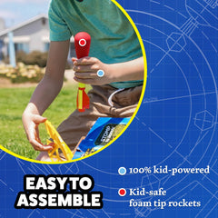 Stomp Rocket Ultra Refills: foam tips designed for safe outdoor fun.