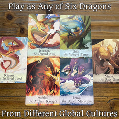 Stone Age Entertainment Pillage The Village dragon figurine adds epic fantasy vibe