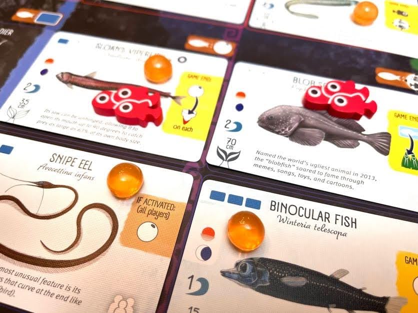 Stonemaier Finspan Upgrade Pack squishy eggs sit neatly without rolling