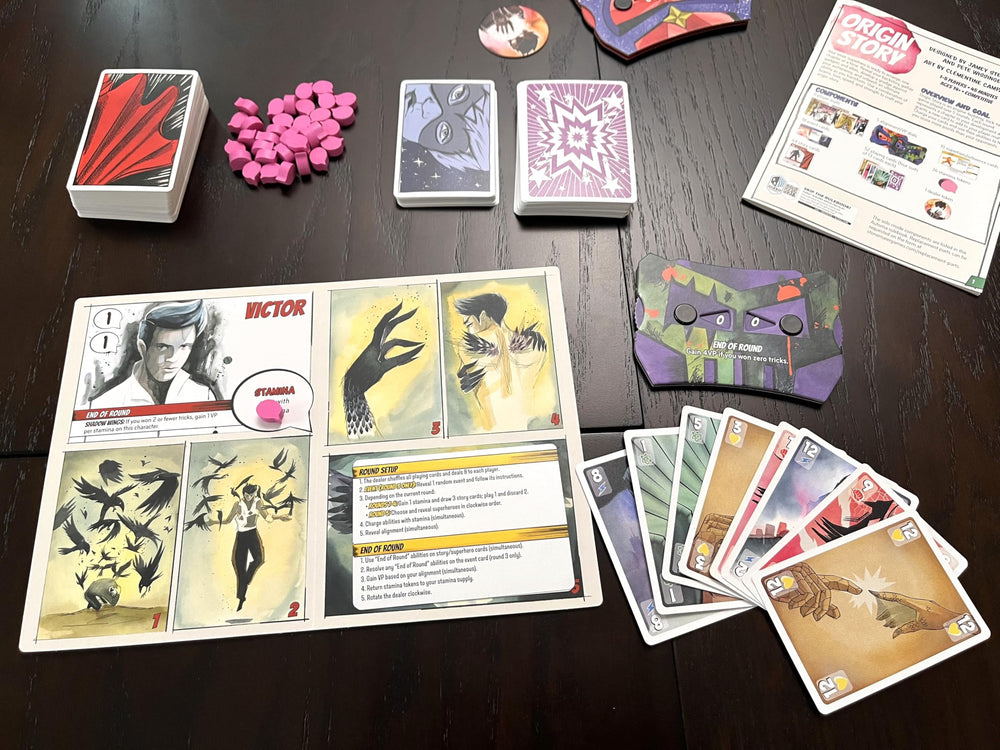 Story card detail image hints at twists shaping rounds.