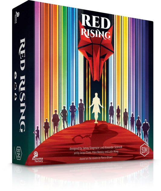 Stonemaier Red Rising card hand demonstrating strategic hand management for competitive play.