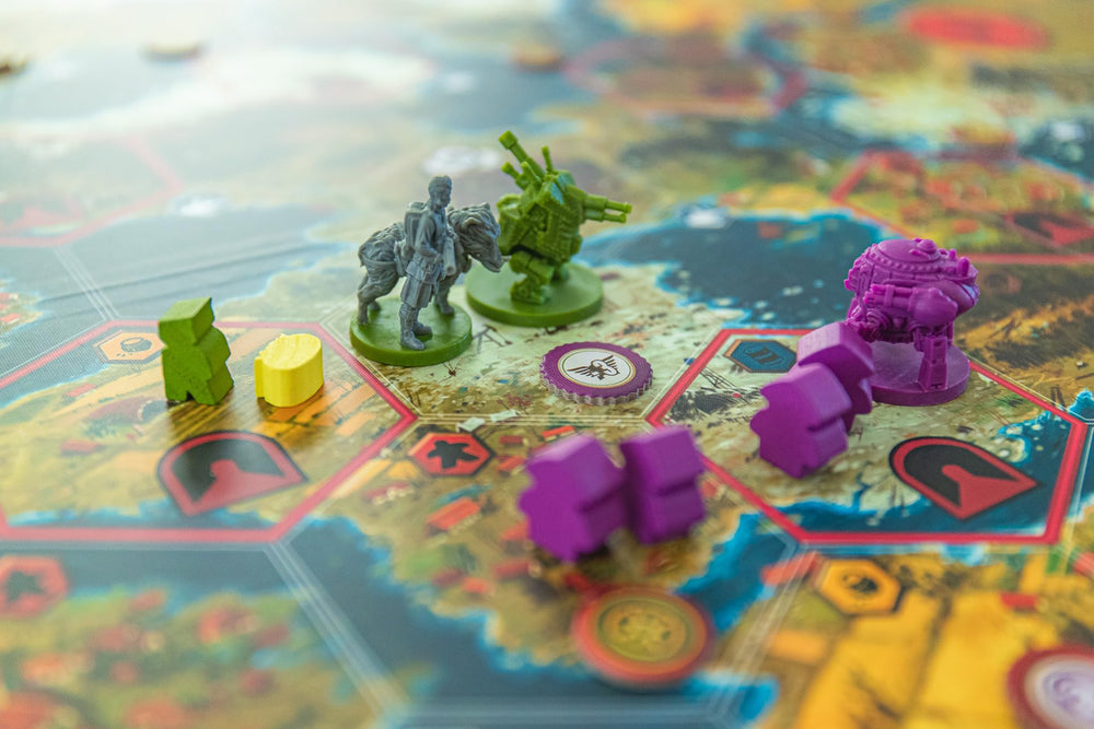 Stonemaier Scythe Invaders from Afar Automa enables engaging solo play