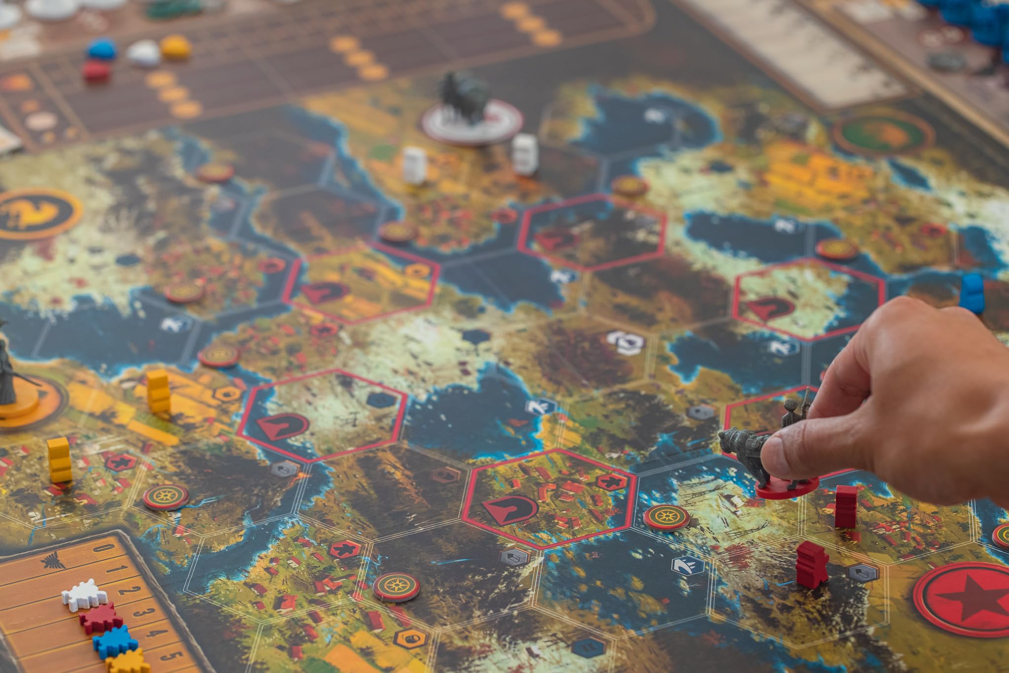 Stonemaier Scythe resources cards for clear planning and management