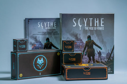 Stonemaier Scythe Rise of Fenris modular tiles for flexible scenarios.