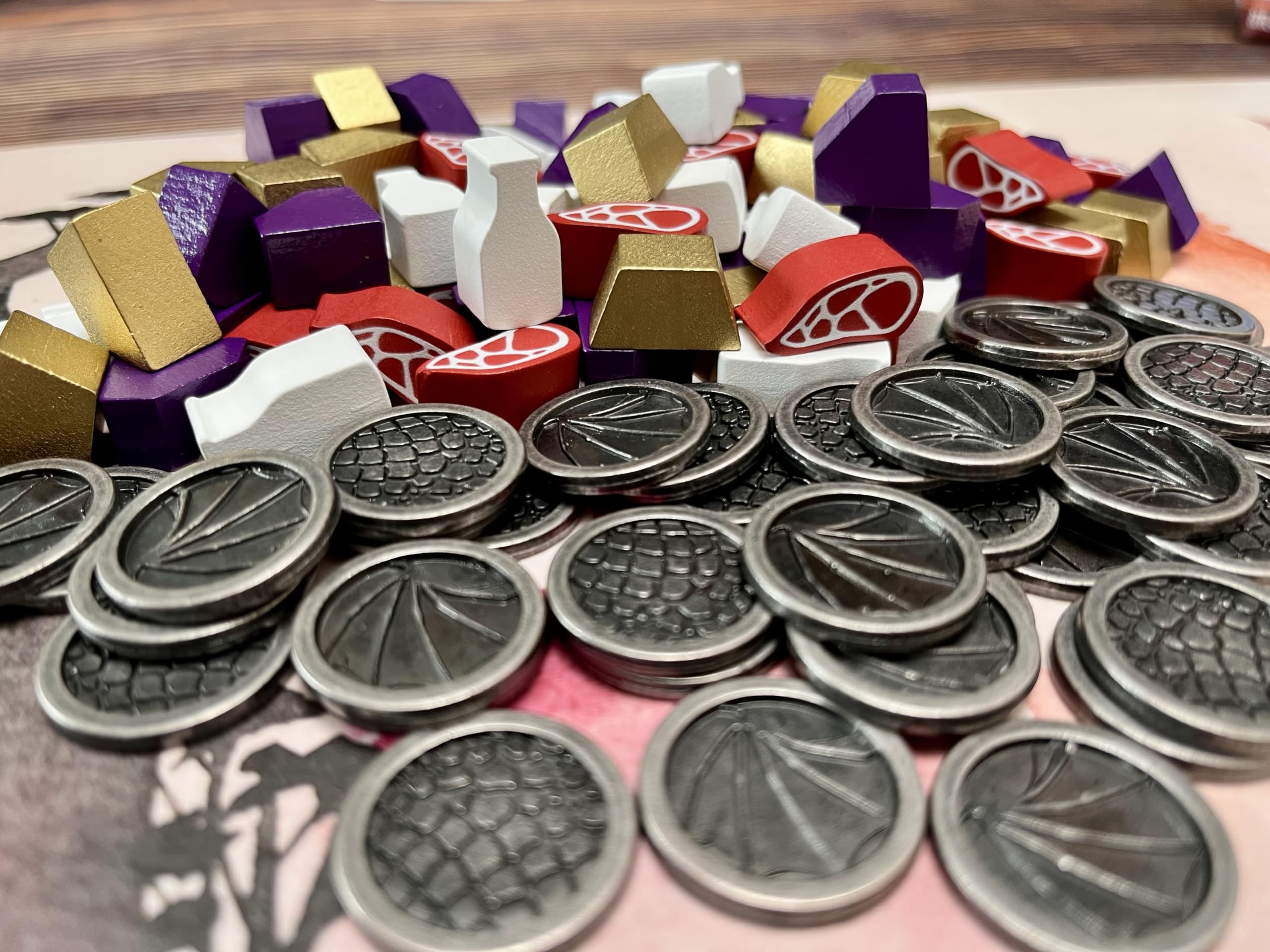 Stonemaier Wyrmspan cosplay-ready coins for display or accessories