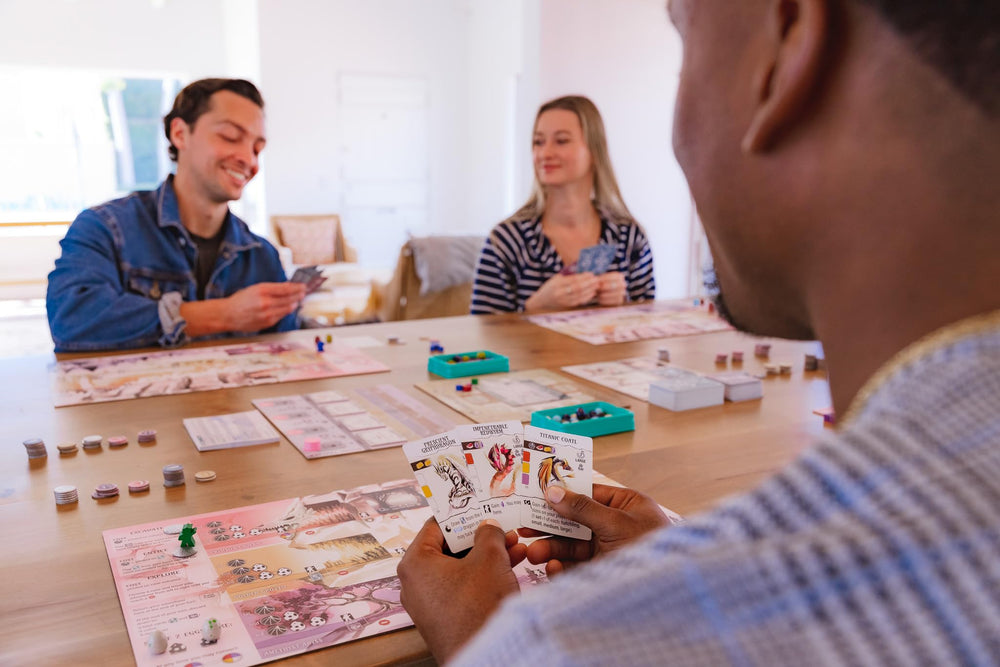 Stonemaier Wyrmspan hatchlings cards with lush visuals for nurturing decisions