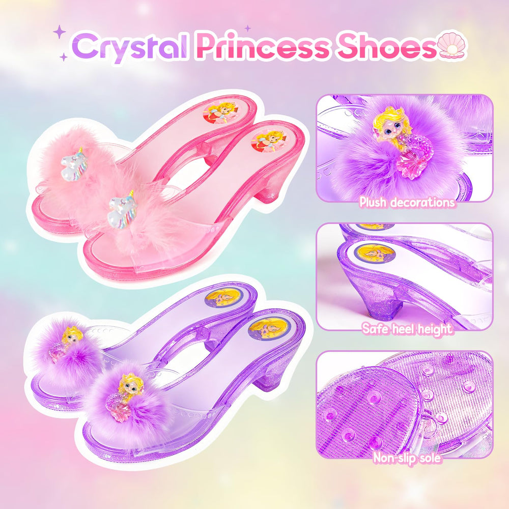 STOPKLAS gem crowns with metallic finish and shimmering gemstones.