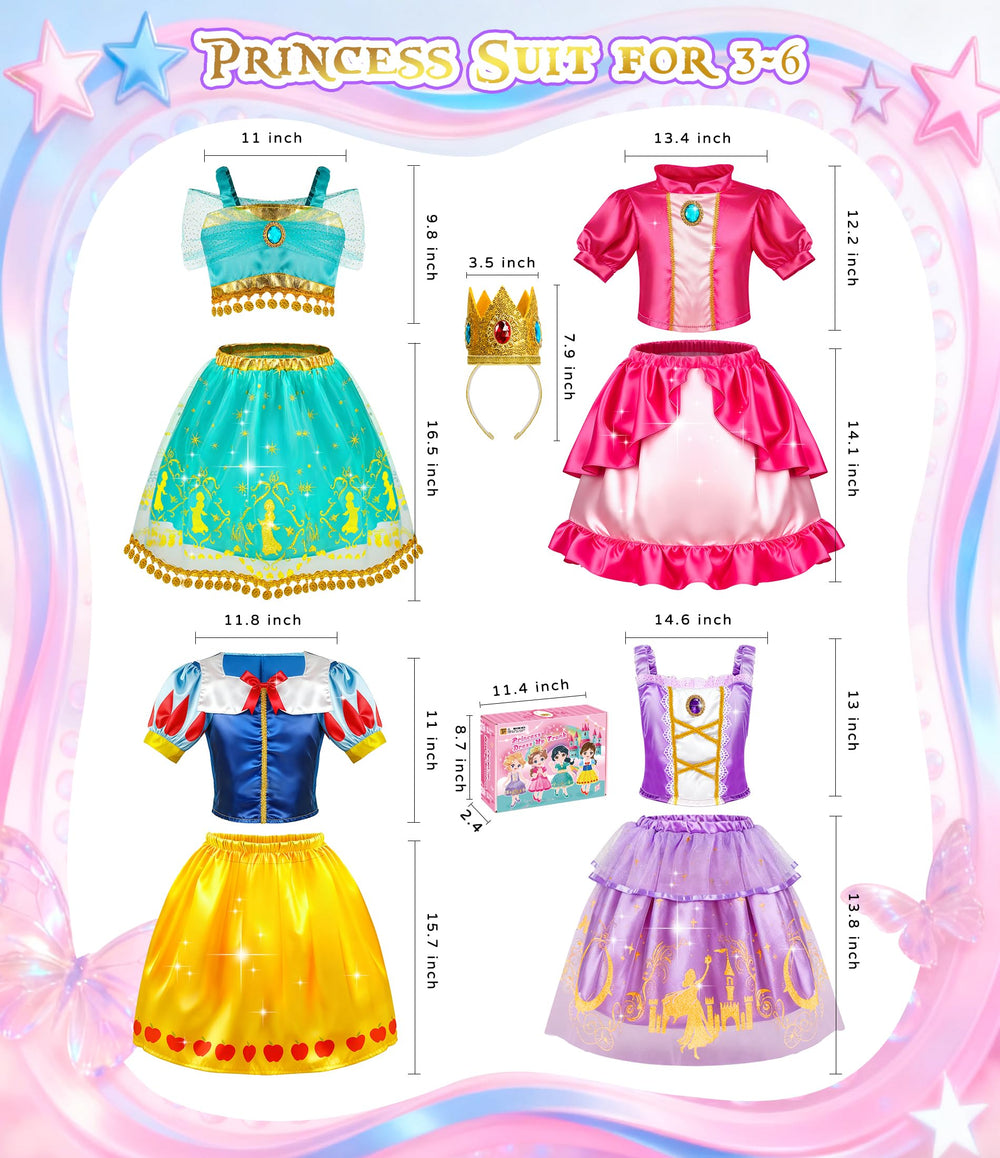 Stopklas four-piece top-skirt set for easy mix-and-match outfits.