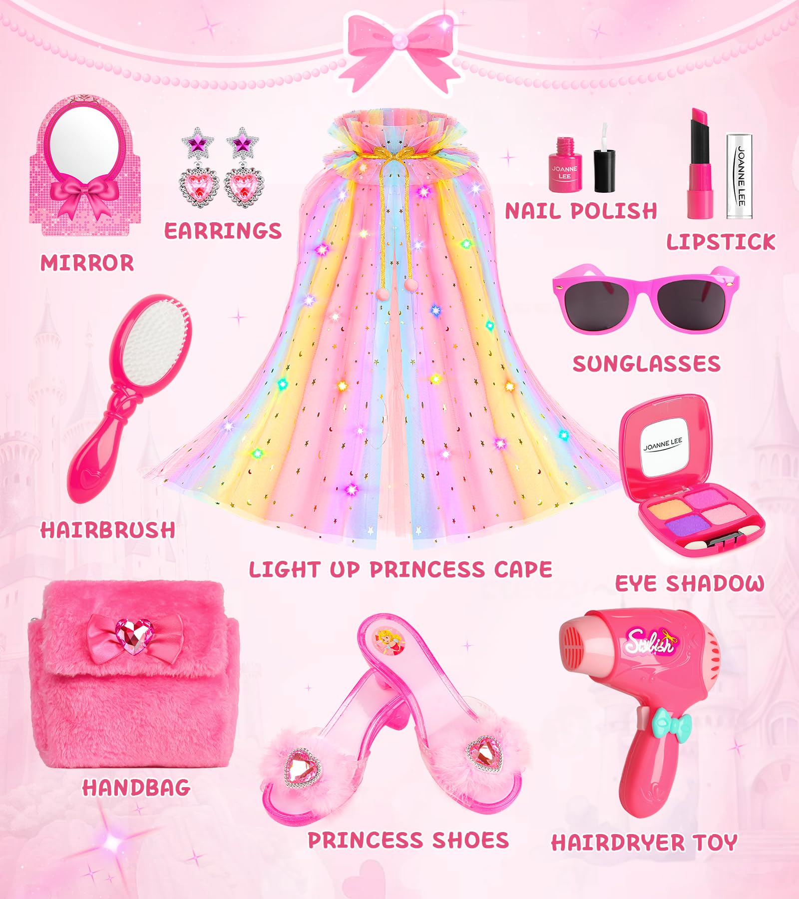 STOPKLAS princess shoes with cushioned soles for comfy, confident steps during dress-up