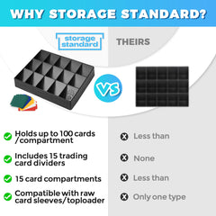 Storage Standard Booster pack dispenser style design for fast access