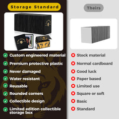 Storage Standard Ding Defend 110-pack rounded corners facilitate safe transit.