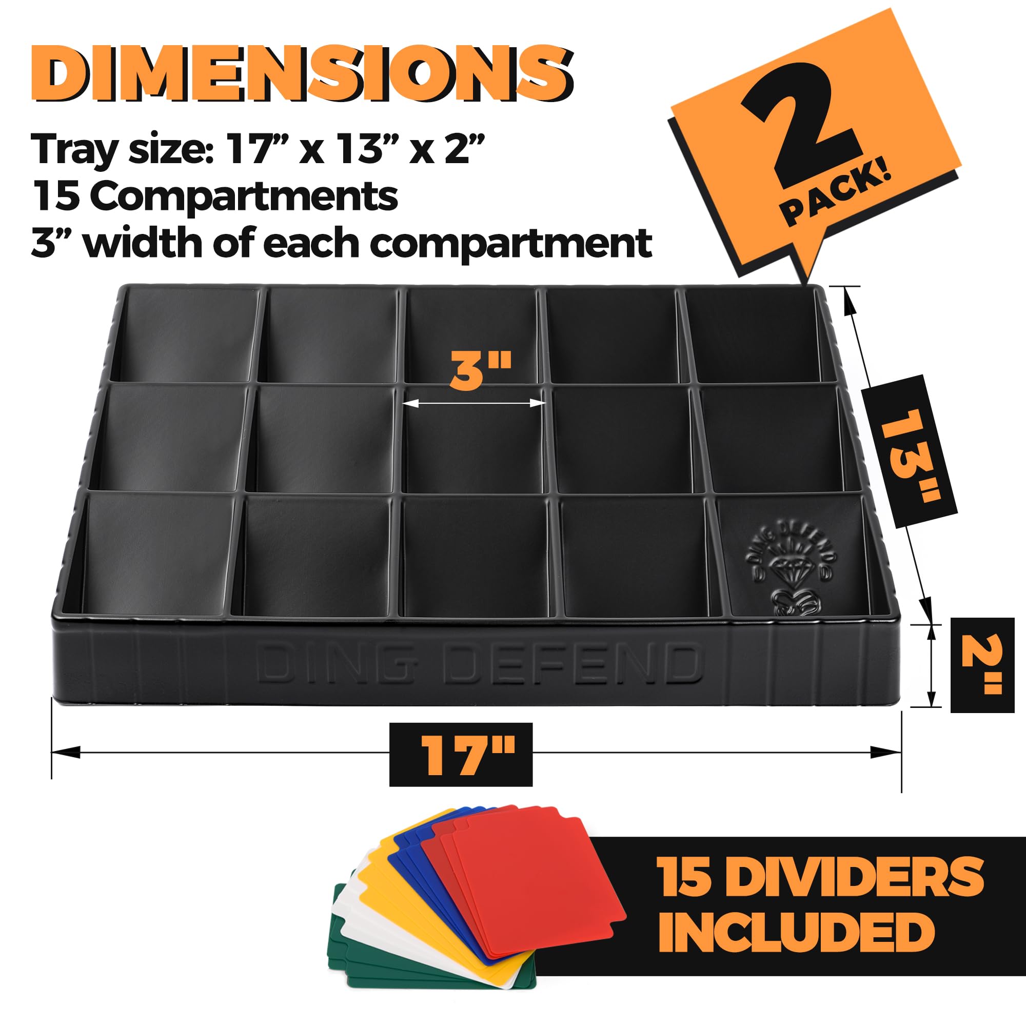 Storage Standard sleeve and toploader compatible tray for flexible storage